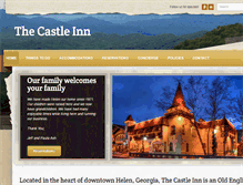 Tablet Screenshot of castleinn-helen.com